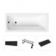 Ванна акрилова Helmken Luna R8D5863417 159,5х70 см комплект 4 в 1