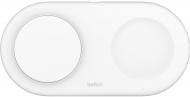 Беспроводное зарядное устройство Belkin 2в1 15Вт Pad Qi2 White