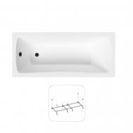 Ванна акриловая Helmken Luna 63N9A86360 170х70 см комплект 2 в 1 Ванна акриловая Helmken Luna 63N9A86360 170х70 см комплект 2 в 1