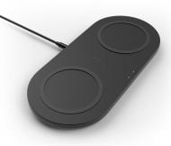 Бездротовий зарядний пристрій Belkin 2в1 10 Вт Black