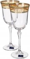Набір бокалів для вина Ludovica Melania Gold 280 мл 6 шт. Vema