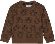 Свитшот для мальчика Dirkje Camel Tigers р.86 коричневый S48685-35