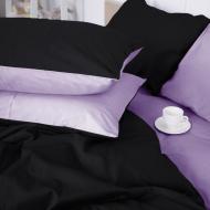 Наволочка Satin Premium 3820+0055 Lavanda 40x60 см сиреневый/черный MirSon