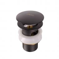 Донный клапан FADO S.r.l AKS111B 1 1/4" матовый черный Донный клапан FADO S.r.l AKS111B 1 1/4" матовый черный