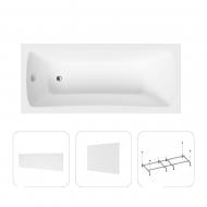 Ванна акриловая Helmken Luna 50R2233K33 170х70 см комплект 4 в 1