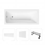 Ванна акриловая Helmken Luna 8634Y3544V 170х70 см комплект 4 в 1