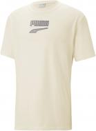 Футболка Puma Downtown Logo Tee 53566999 р.XL бежевый