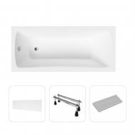 Ванна акриловая Helmken Luna 473PS79434 170х70 см комплект 4 в 1