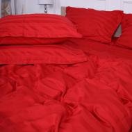 Наволочка Satin Jacquard Aldo 45x45 см бордовый MirSon