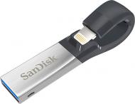 Флеш-память USB SanDisk iXpand 32 ГБ USB 3.0 Lightning (SDIX30C-032G-GN6NN)