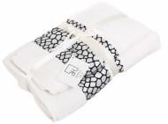 Набор полотенец Rhomb 50х90+70х140 450г/м2 молочный Begenal