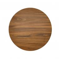 Стільниця для столу Topalit D800 мм 0009 кругла teak