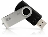 Флеш-пам'ять Goodram 8 ГБ USB 3.0 black/silver (UTS3-0080K0R11)