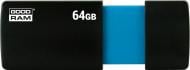 Флеш-память USB Goodram USL2 64 ГБ USB 2.0 black (USL2-0640K0R11)