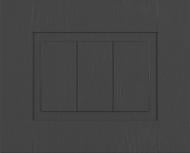 Фасад для кухни Грейд-Плюс Серая текстура № 385 400х496 Осло