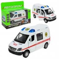 Машинка Автопром 1:24 «Служби порятунку» Швидка допомога AP7543