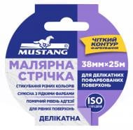 Лента малярная Mustang рисовая Delicate рисовая фиолетовая 38 мм x 25 м