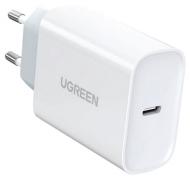 Мережевий зарядний пристрій UGREEN CD127 USB Type-C Wall Charger PD QC4.0 30W 3A White