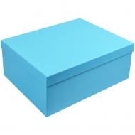 Коробка подарочная Соніліка Голубая 27x20x11.5см 1110251215