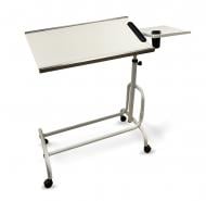 Стол прикроватный СН-1 с дополнительным вспомогательным столиком Омега