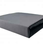 Простирадло Сатин Boston Iron Grey 80x190 см сірий U-tek