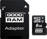 Карта памяти Goodram microSDHC 8 ГБ Class 4 (M40A-0080R11)