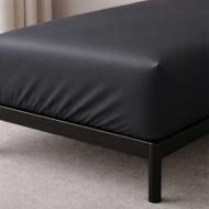 Простирадло Сатин Boston Iron Grey 80x200 см сірий U-tek