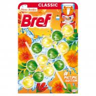 Туалетный блок Bref Сила актив «Фанат новостей» 3x50 г