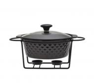 Мармит Kamille 2,5 л 28х24х9 см черный KM-6426