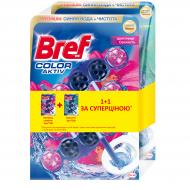 Туалетний блок Bref Кольорова вода 3x50 г Квіткова свіжість + 3x50 г Евкаліпт (6 шт.)