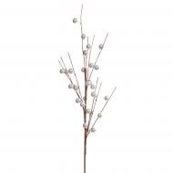 Веточка декоративная с голубыми бусинами 68 см YES! Fun