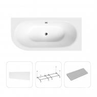 Ванна акриловая Helmken MarbellaLux 3636N0505A 150х74,7 см комплект 4 в 1