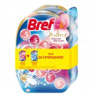 Туалетный блок Bref DeLuxe 3x50 г Нежная магнолия + 3x50 г Королевская орхидея (6 шт.)