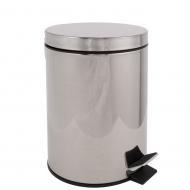 Ведро для ванной AlexValex с педалью 3 л, нержавеющая сталь