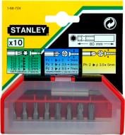 Набір насадок Stanley викруткових 1/4", PH, PZ, TORX, магнітний тримач 10 шт. 1-68-724