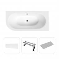 Ванна акрилова Helmken MarbellaLux 11505P38P6 150х74,7 см комплект 4 в 1 Ванна акрилова Helmken MarbellaLux 11505P38P6 150х74,7 см комплект 4 в 1