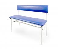 Банкетка медицинская Омега БС-2 со спинкой