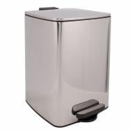 Ведро для ванной AlexValex с педалью 20 л, нержавеющая сталь