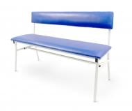 Банкетка медицинская Омега БС-3 со спинкой