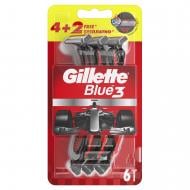 Станки одноразові Gillette Blue3 Nitro 6 шт.