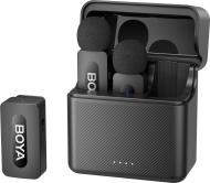 Микрофон петличный Boya TRS for camera Black (BY-V35)