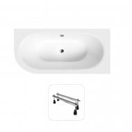 Ванна акриловая Helmken MarbellaLux 4401D04G97 159,5х75 см комплект 2 в 1