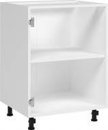 Тумба нижняя МС Лондон Н 60/82/52 без фасада белый софт Грейд