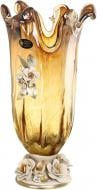 Ваза White cristal Venezia 40 см бурштинова 1902/0C/C