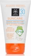 Крем солнцезащитный Apivita для младенцев с оливкой и календулой Suncare SPF3 100 мл