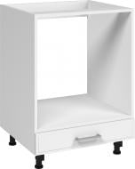 Тумба нижняя под духовку МС Лондон Ндм 60/82/52 с фасадом белый софт Грейд