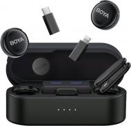 Микрофон петличный Boya LINK 3-01 Type-C/TRS/Lightning Black (LINK 3-01)