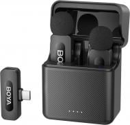 Микрофон петличный Boya бездротовий Type-C Black (BY-V30)
