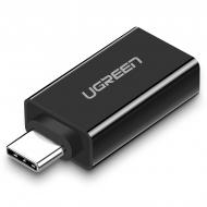 Адаптер UGREEN US173 USB Type-C to USB 3.0 Female OTG Adapter чорний (20808)