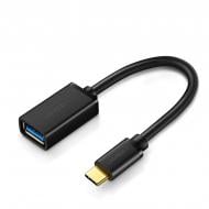 Адаптер UGREEN US154 USB Type-C Male to USB 3.0 Female OTG Adapter черный (30701)